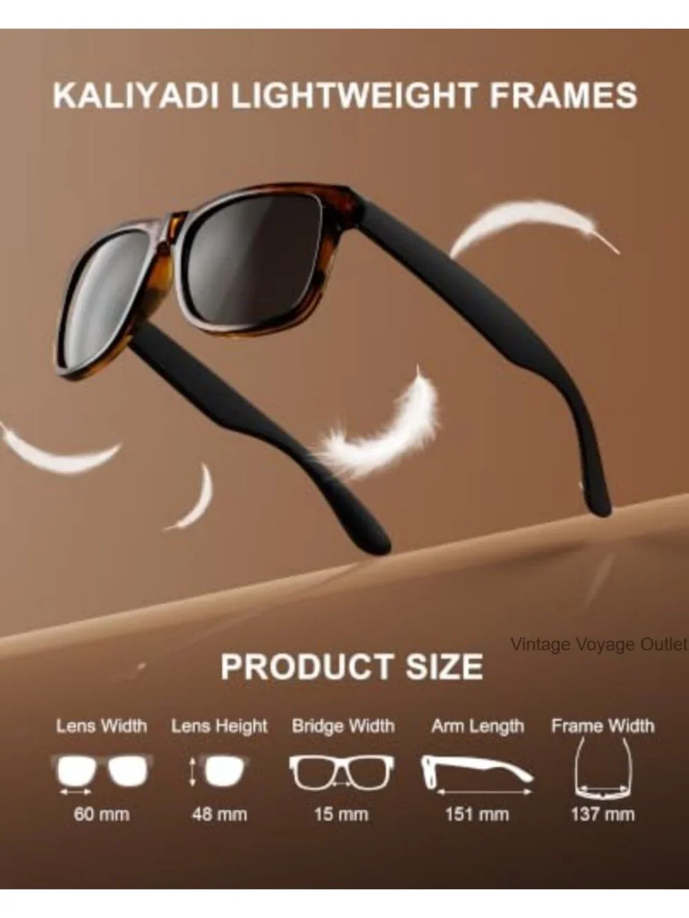 Retro Polarized Sunglasses with UV400 Protection for Driving Travel